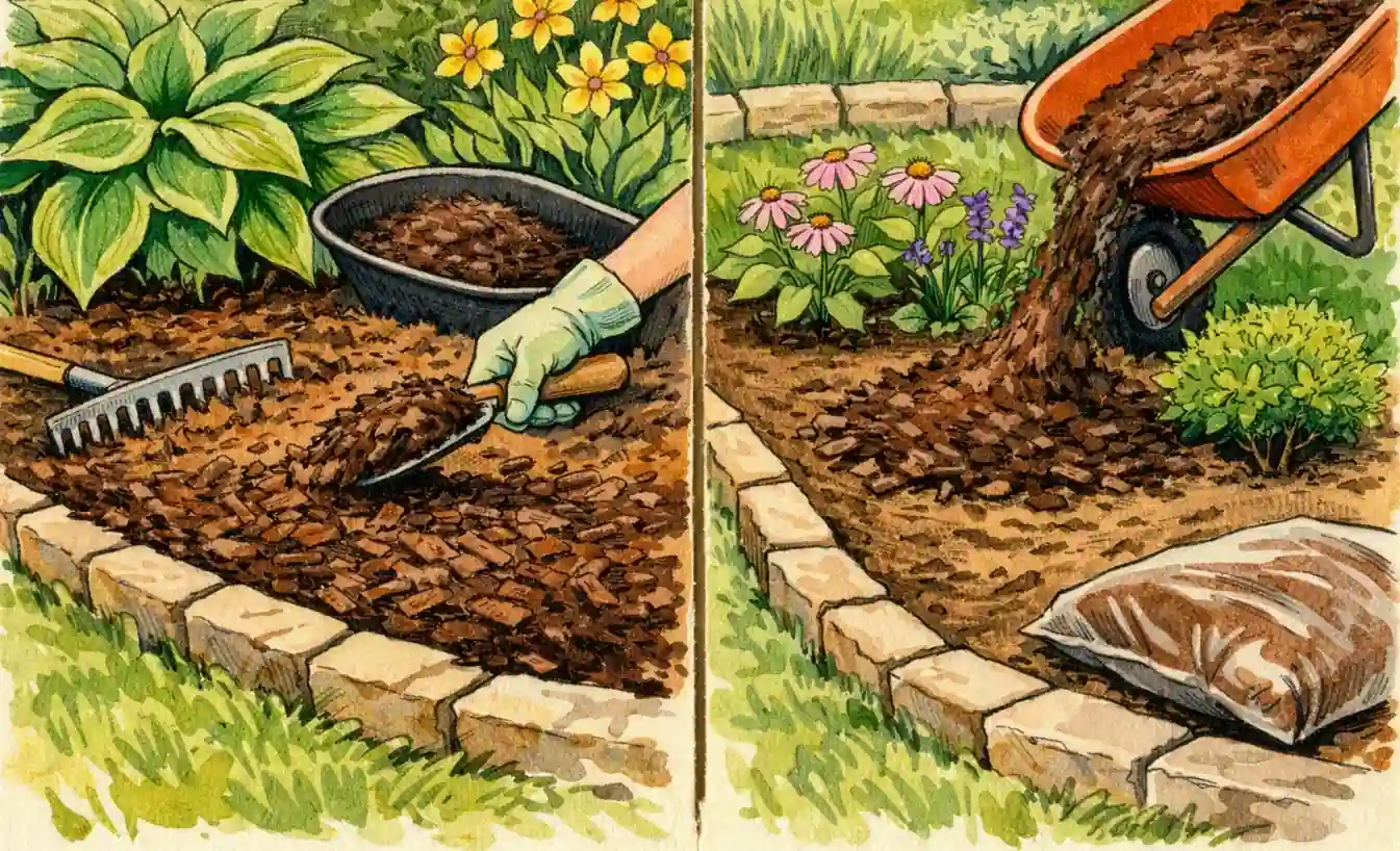 Calculating Mulch Top-Offs vs. New Beds (How to Refresh Mulch Safely)
