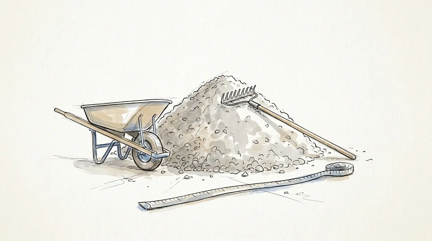 How Many Square Feet Does a Ton of Gravel Cover